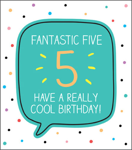Picture of FANTASTIC 5 HAVE A REALLY COOL BIRTHDAY